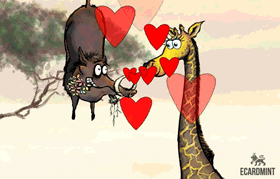 Gif animé amour humour